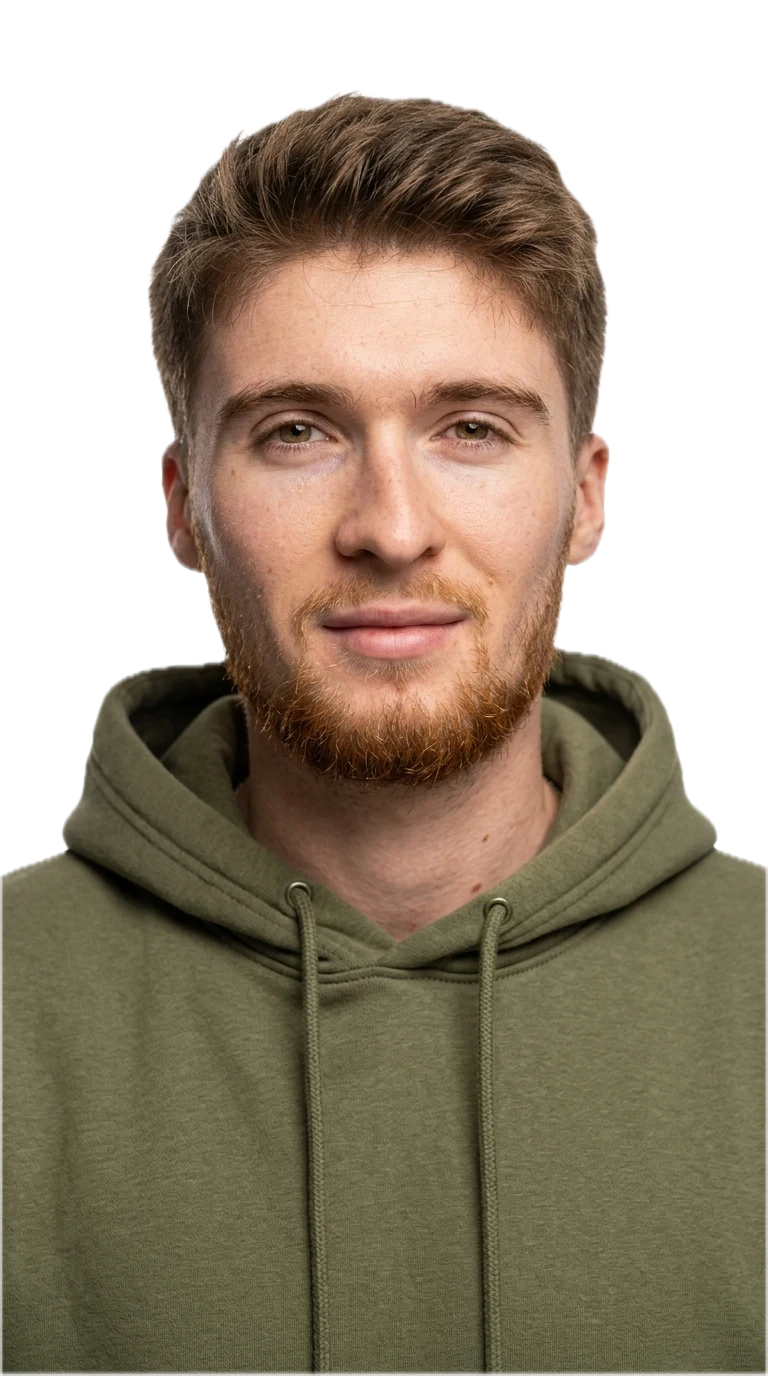 Portrait de Hugo Caulfield